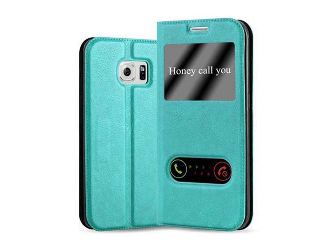 Capa para Samsung Galaxy S6 EDGE Turquesa