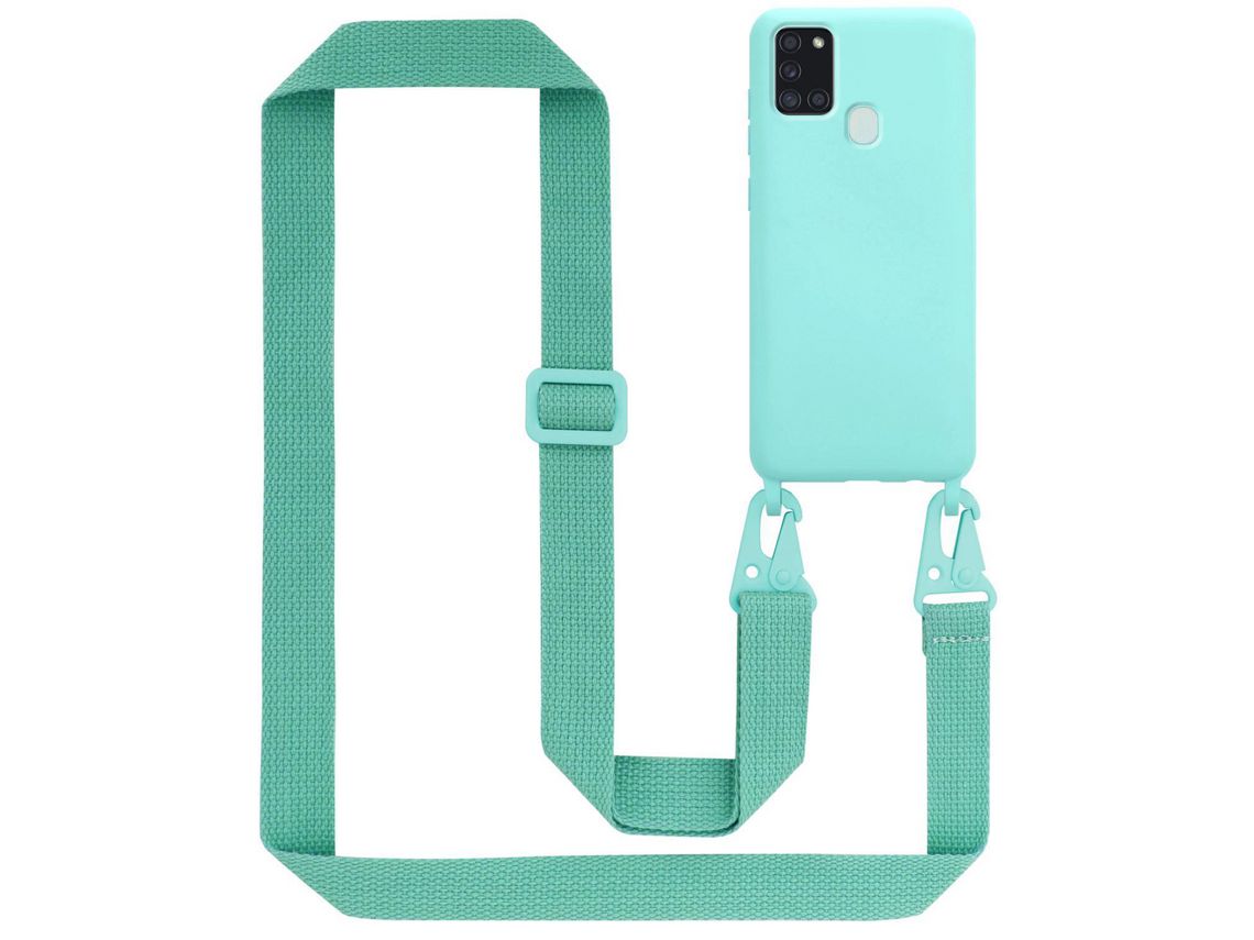 Capa para Samsung Galaxy A21s Turquesa