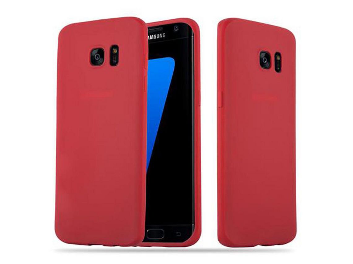 Capa para Samsung Galaxy S7 EDGE Vermelho