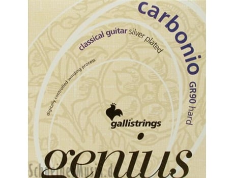Set Cordas Guitarra Clássica Carbono Gr90