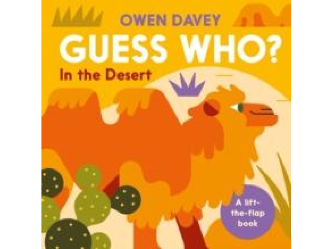 Livro Guess Who? In the Desert de Owen Davey (Inglês)