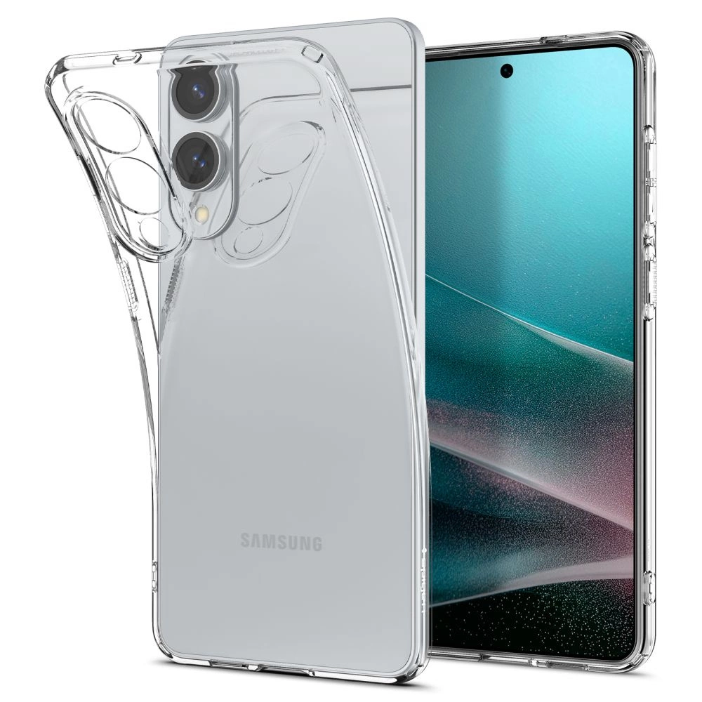 Capa Spigen De Cristal Líquido Transparente Para Samsung Galaxy S25 Edge
