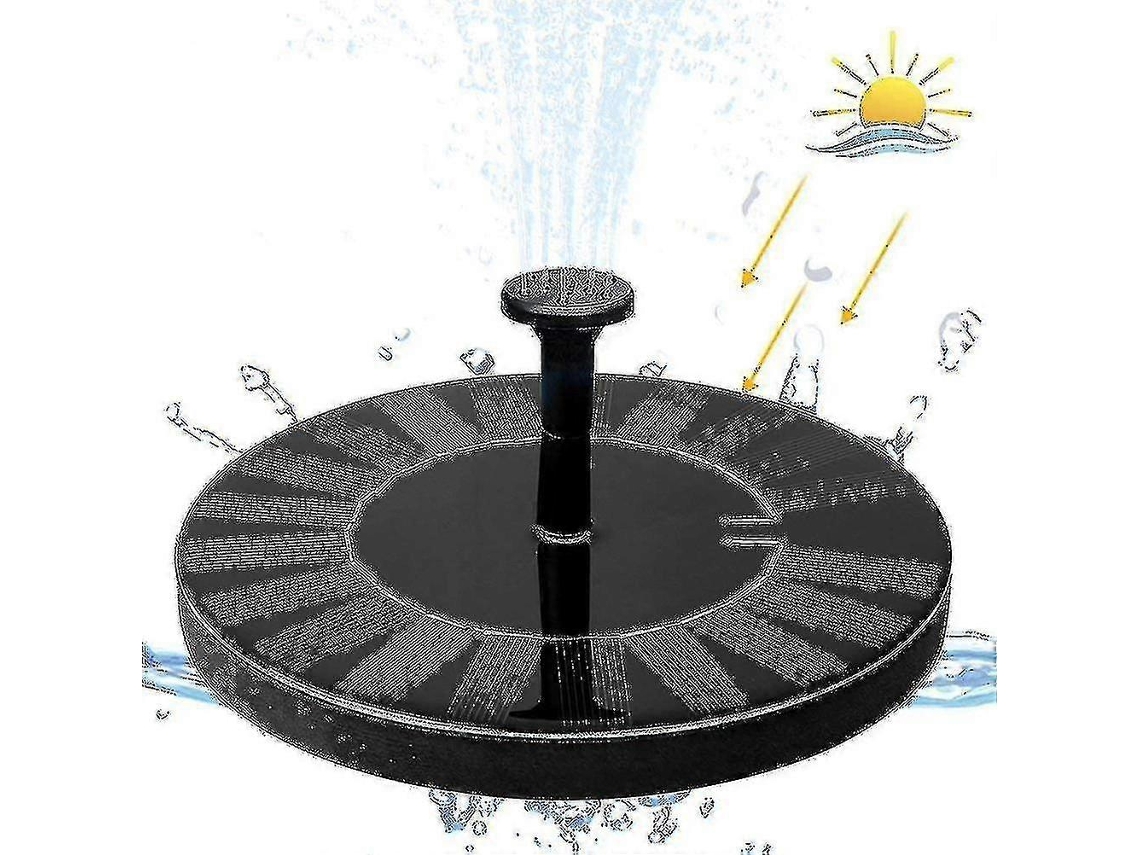 Fonte Flutuante Solar De 1,5 W Para Decoração De Lagos. Olysi Shop
