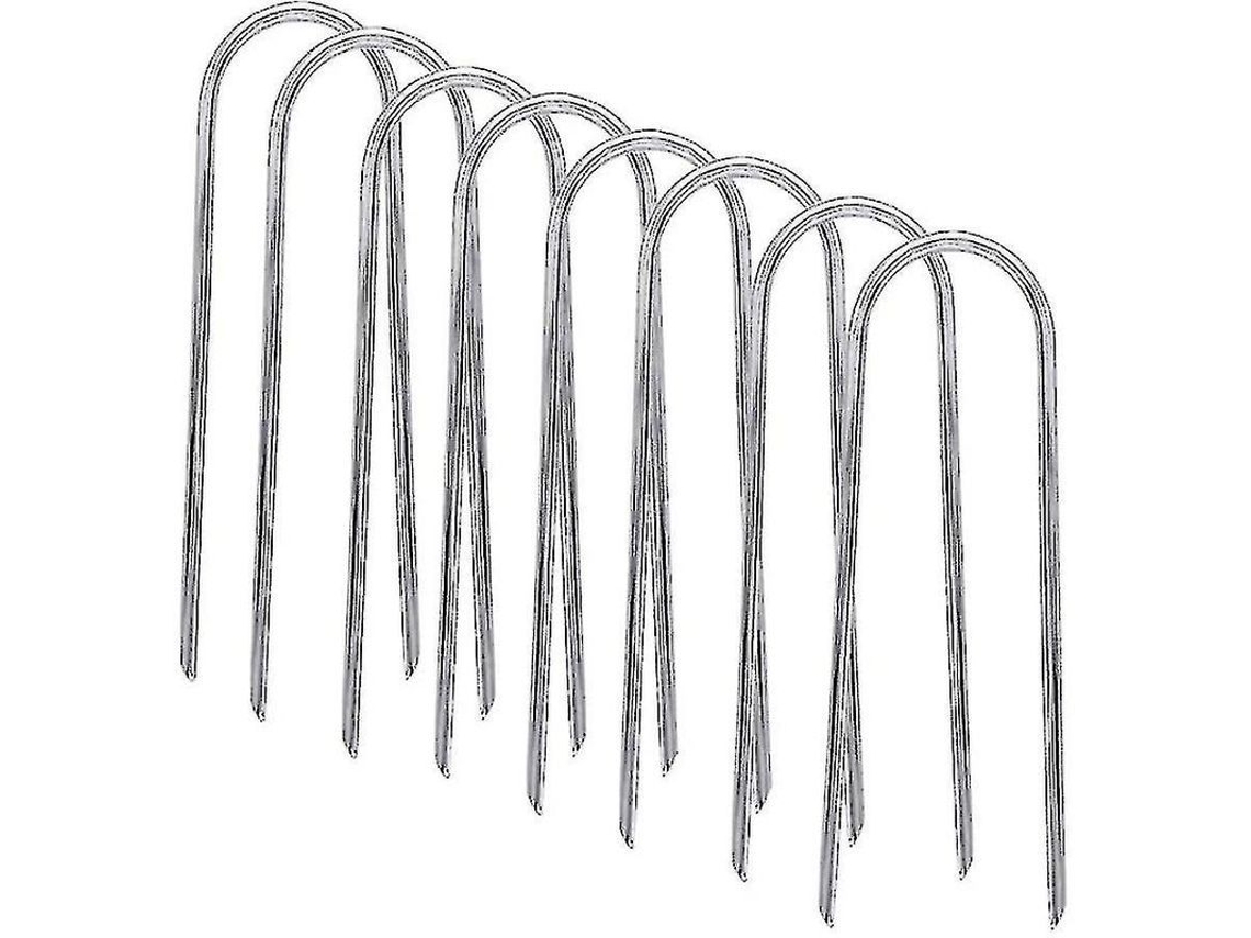 Âncoras de aço galvanizado para trampolim, 8 peças