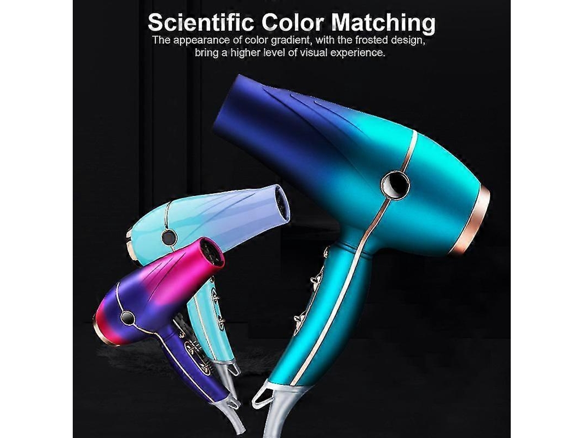 Secador De Cabelo Profissional De Cerâmica De Alta Potência Para Salão Com Difusor E Concentrador, Com Íons Negativos. Ly Ebike