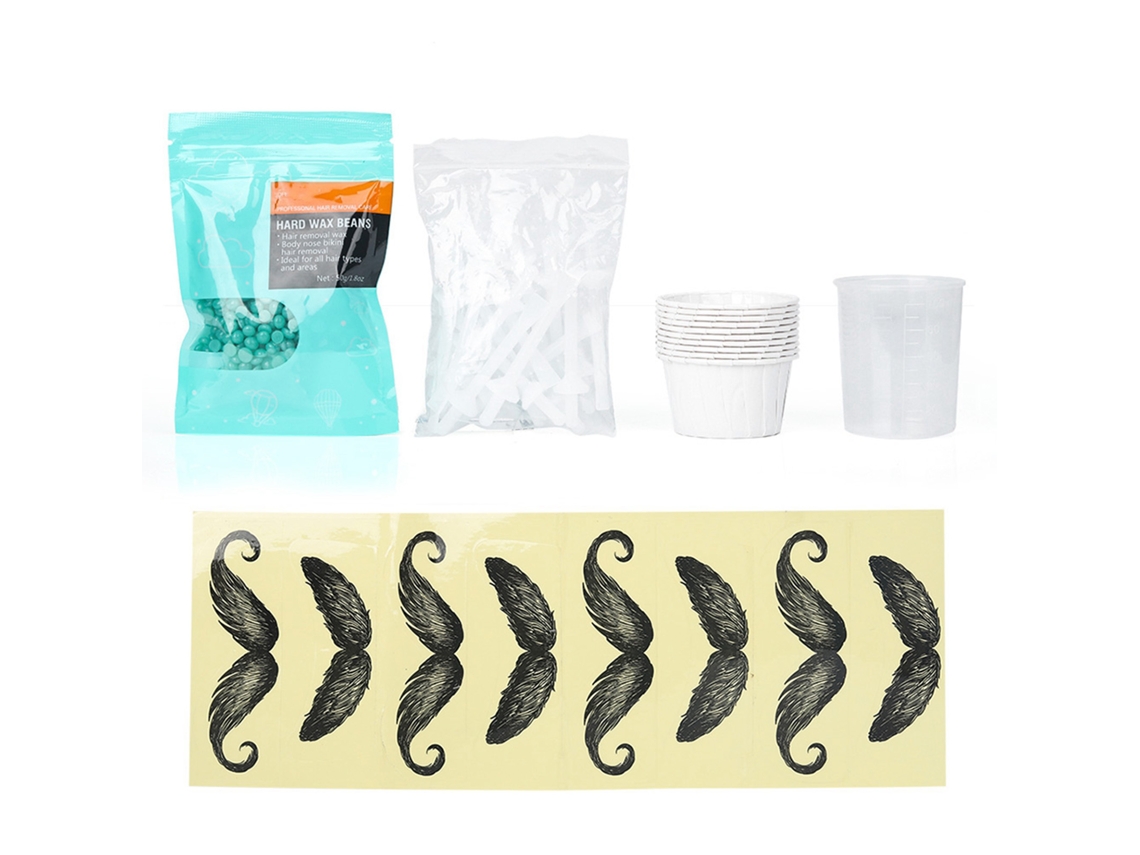 Kit Depilatório Cera Para Pelo Nasal E Sobrancelhas