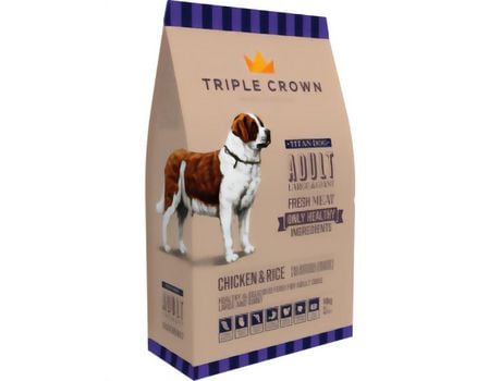 Ração para Cão TRIPLE CROWN Titan Dog Maxi