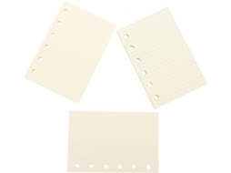 Folha Quadriculada, 1 Folha Em Branco, 1 Folha Pontilhada Prática Para Blocos De Notas, Anotações E Diários. Gokoco