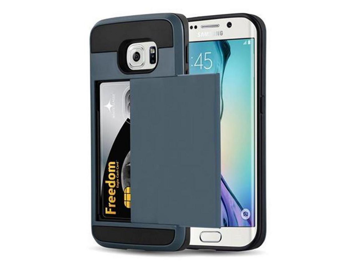Capa para Samsung Galaxy S6 EDGE Azul