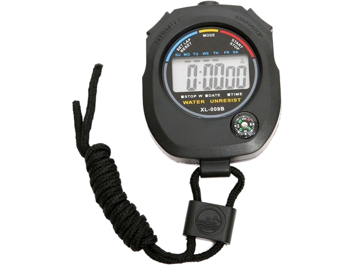 Chronógrafo SFUSHOS, étanche, bracelet, alarme 24h, LCD portable