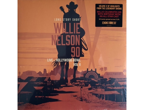Long Story Short Willie Nelson 90 Live At The Hollywood Bowl Vol.Ii Vários Artistas 2Lp Vinil Edição Limitada Rsd 2024