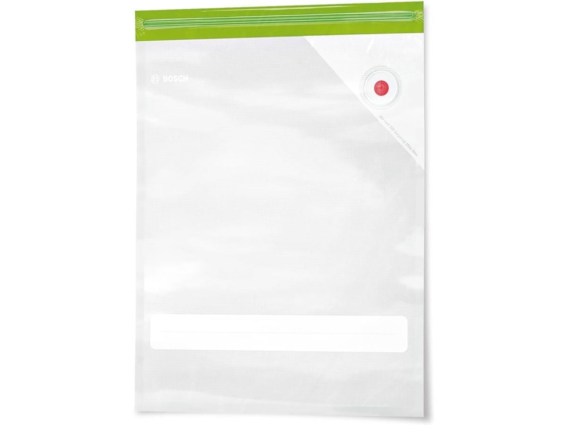 Sacos de Vácuo BOSCH MSZV0FB3 Sous Vide (Pack de 10 sacos)