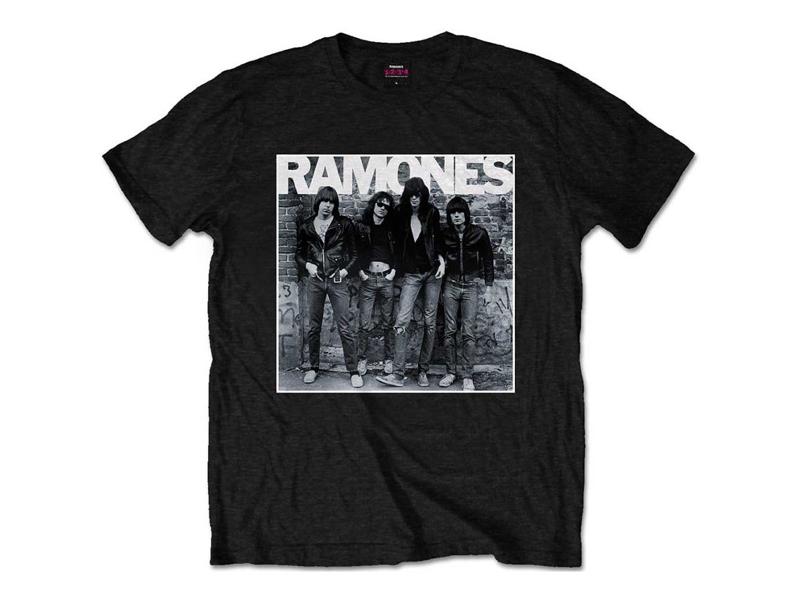 T-Shirt ROCK OFF Ramones - 1st Album Preto (Tamanho: M)