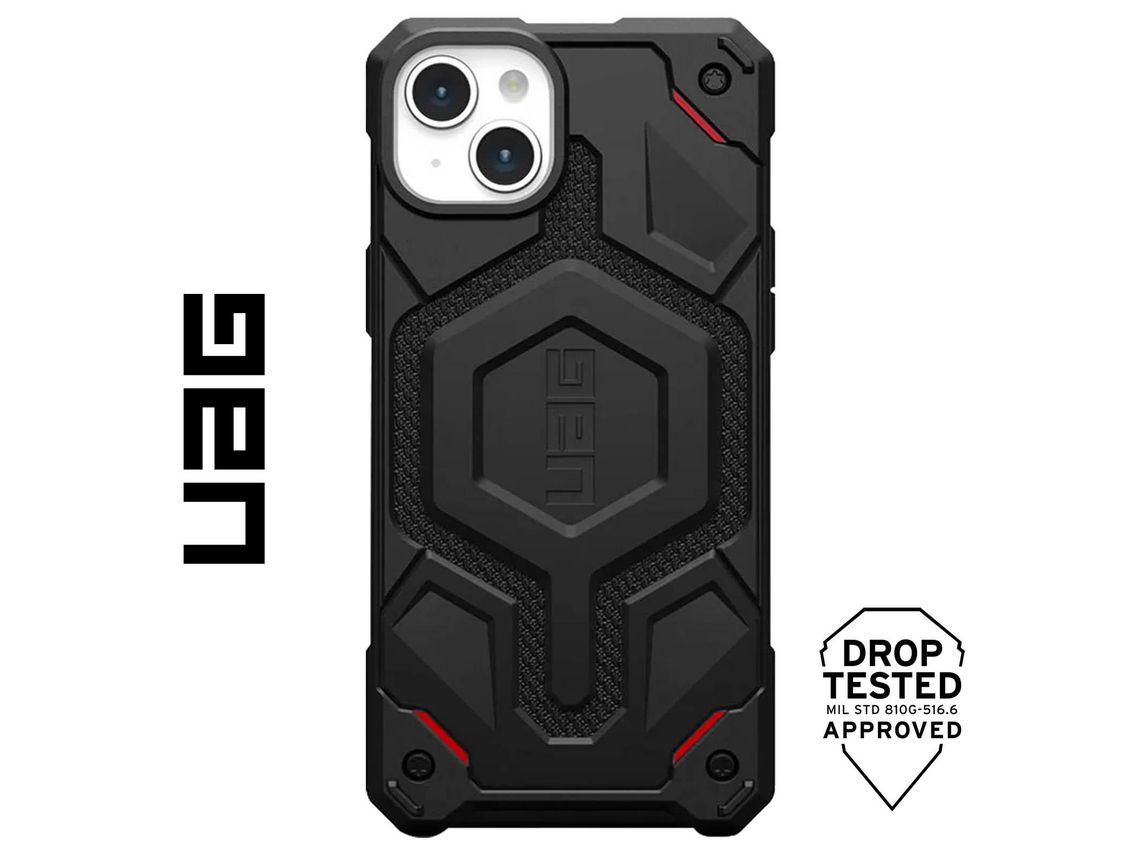 Capa para iPhone 15 Plus/7 UAG Acrílico Preto