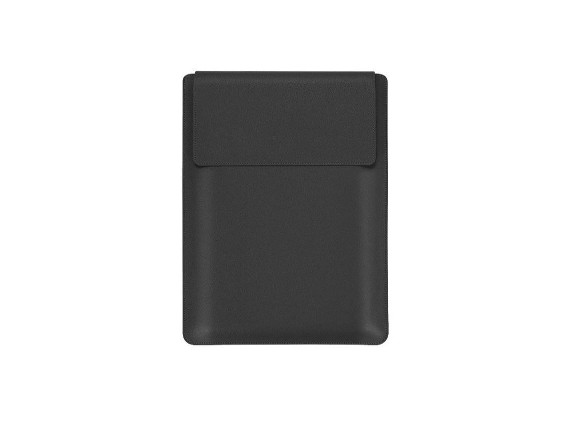 Capa para Portátil HEXINYIGJLY 13.3 14" com Stand,acolchoada, Impermeável, para Macbook Matebook Yoga Preto