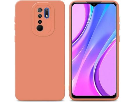 Capa para Xiaomi Redmi 9 CADORABO Laranja