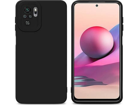 Capa para Xiaomi Redmi Note 10 4G/Redmi Note 10S CADORABO Preto