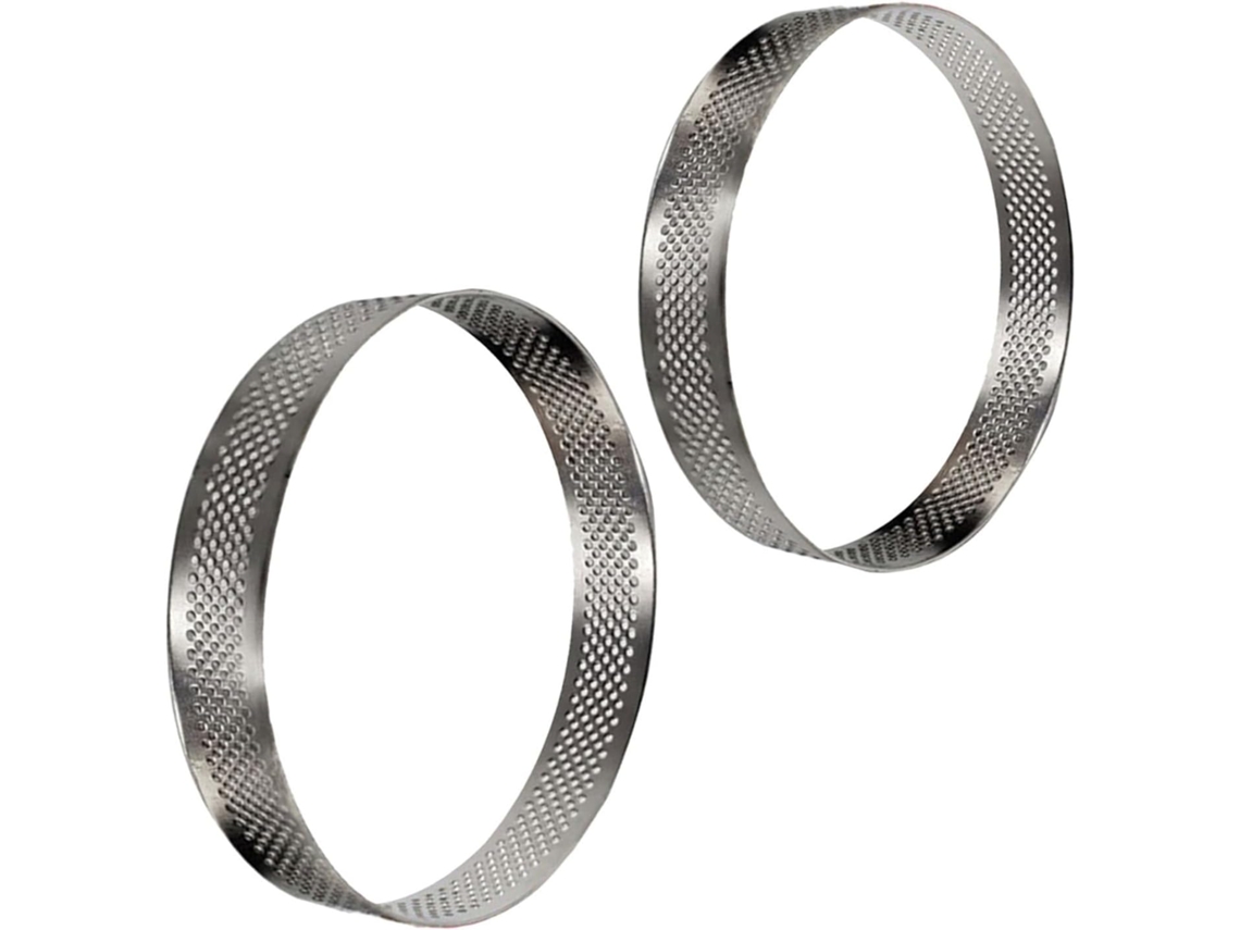 Aros Redondos Perfurados Em Aço Inoxidável Para Assar