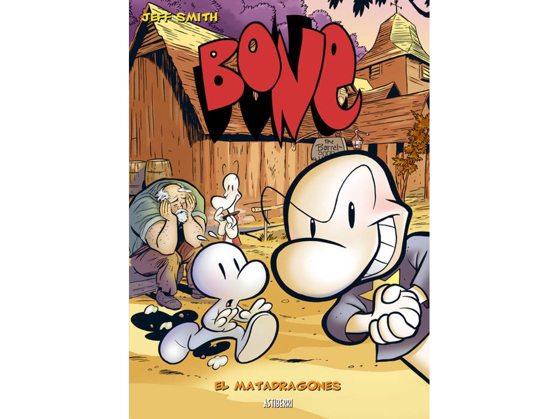 Livro Bone Vol. 04. El Matadragones de Jeff Smith-Steve Hamaker (Espanhol)