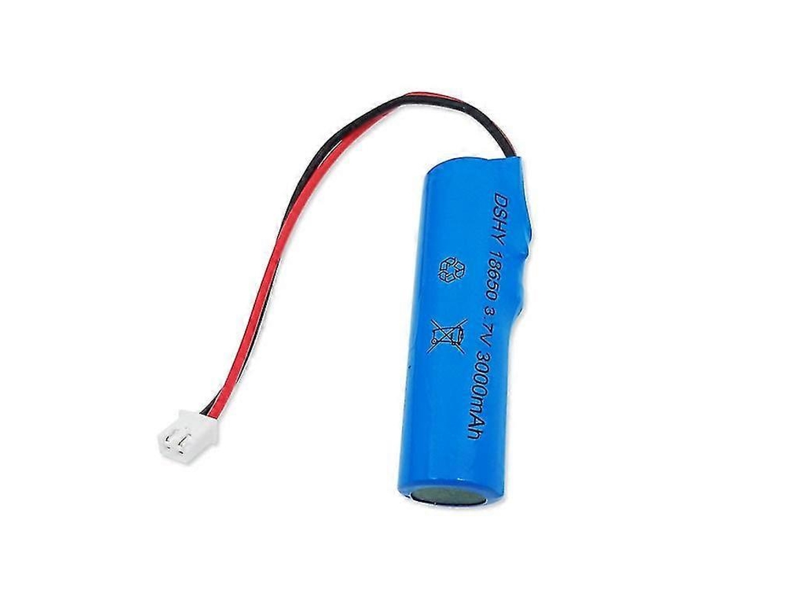 Bateria De Lítio 18650 3,7v Com Conector Xh-2p, 3000mah Com Placa De Proteção