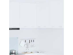 Vidaxl Armário Suspenso Branco 57 X 57 X 80 Cm Derivados De Madeira