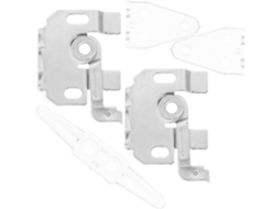 Suporte De Instalação Para Persianas, 1 Conjunto, Metal E Plástico