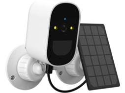 Caméra Wifi extérieure SFUSHOS avec batterie solaire, détection humaine, IP