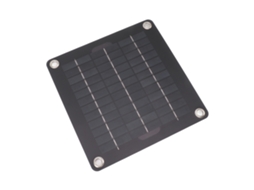 Kit Painel Solar Portátil 5W 12V Carregador e mantenedor de bateria para externo | S/MARCA