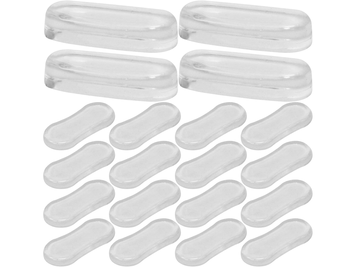 40 Batentes Transparentes Para Assento Sanitário, Almofadas Adesivas De Silicone.