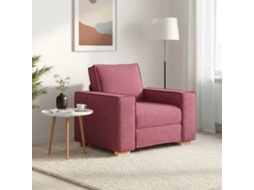 Vidaxl Sofá-cadeira Vinho Tinto 100x78x84 Cm Tecido