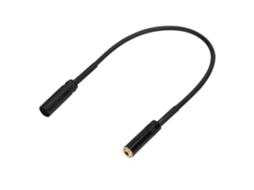 Cabo Adaptador de Áudio Bidirecional de 3,5 Mm Fêmea para Mini Xlr Macho para Equipamentos de Fotografia CHABERLU (0,3 M)