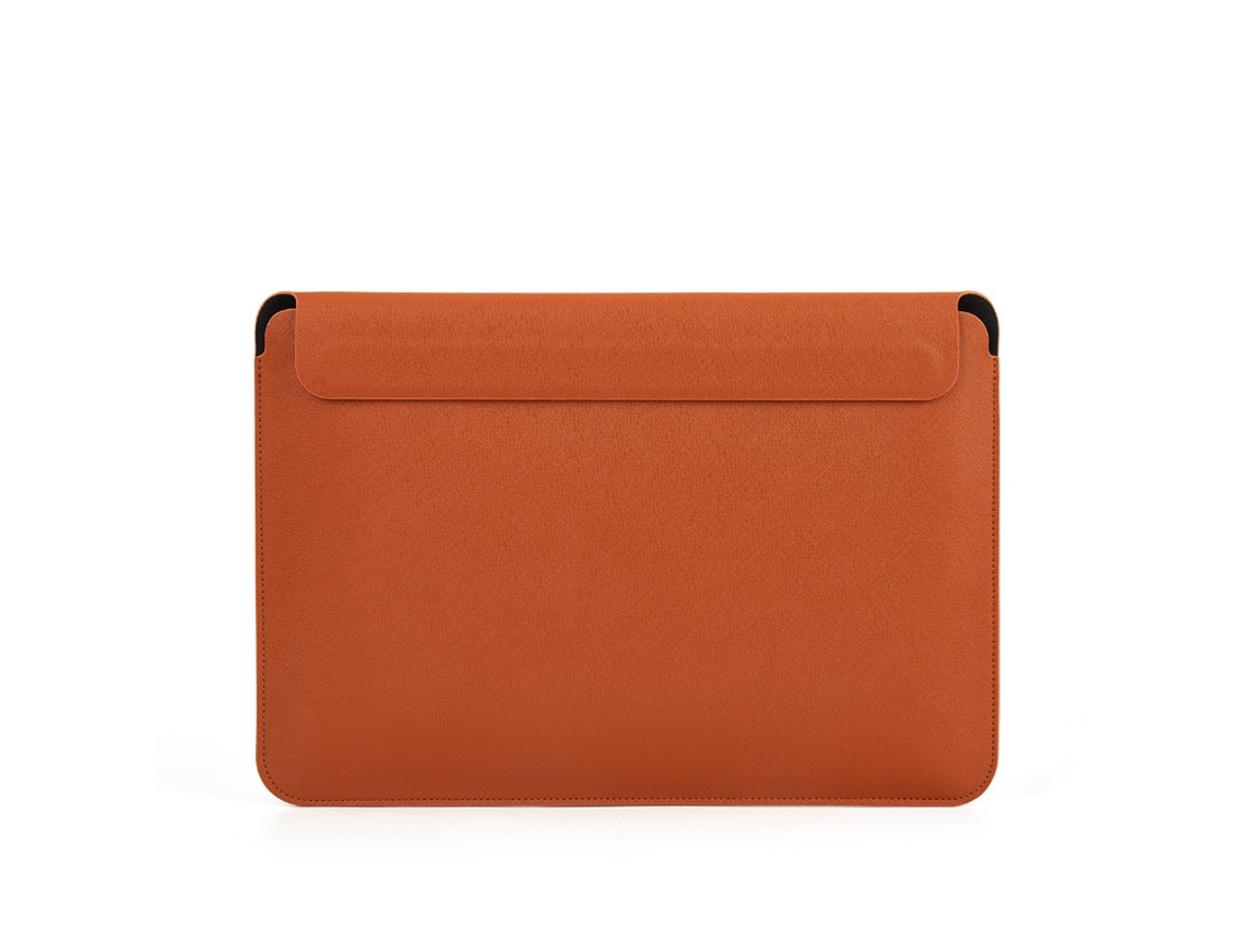 Capa Protetora Para Laptop Com Forro De Pu, Marrom Fina Tamanho Da Tela 14 14,2 Polegadas Yunzii