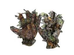 Luvas de Caça Camuflagem Folha 3D Pongee com Dedos Completos S/MARCA
