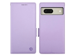 Capa De Celular Df-010 Com Fechos Laterais E Proteção Total Em Couro Sintético Para Google Pixel 8