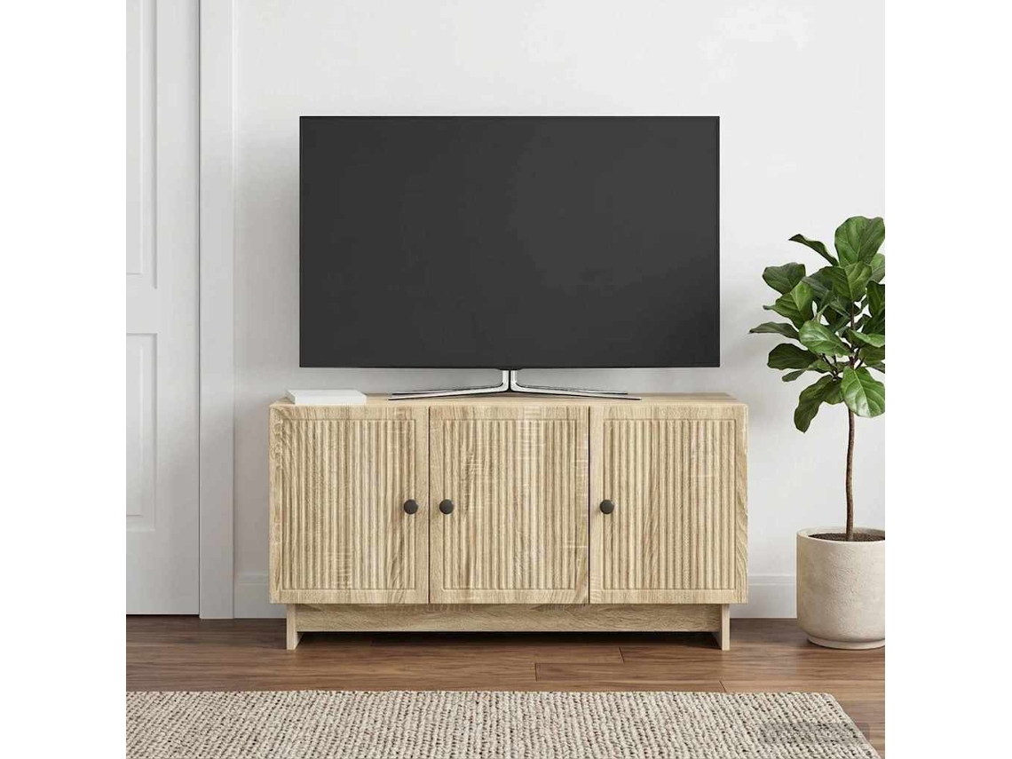 Vidaxl Gabinete Para Tv 99 X 34,5 X 50 Cm Carvalho Sonoma