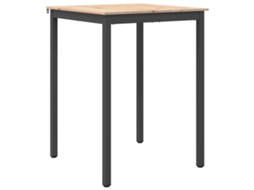 Mesa de bar Natural 110 x 55 x 105 cm - Exclusiva da Maison