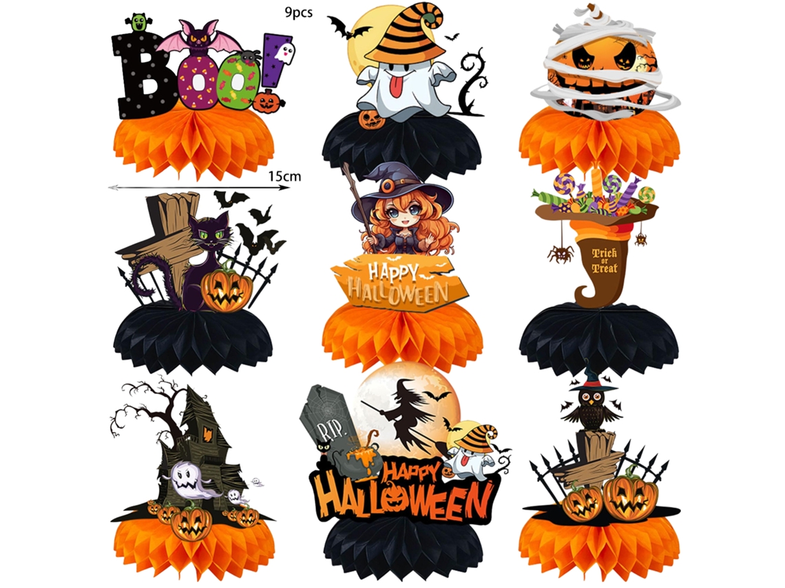 Decorações De Halloween Laxiscreed Para Festas E Eventos Com Enfeites De Abelhas E Centros De Mesa