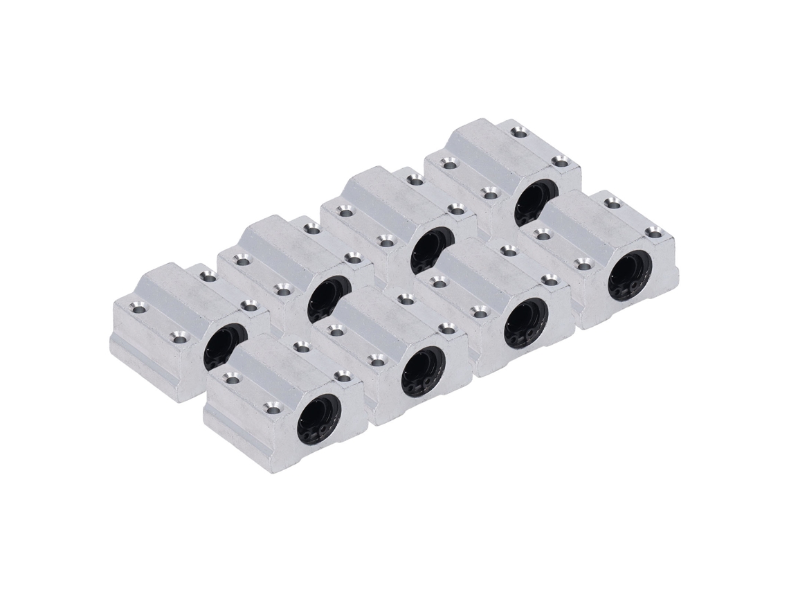 Bloco Deslizante Rolamento Linear Alumínio Cnc 3d