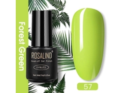 Esmalte em Gel Rosalind da Série Glitter, Vernizes em Gel para Manicure, Removível com Lâmpada UV, Unhas Artísticas, Esmalte em Gel Semi-Permanente GOKOCO
