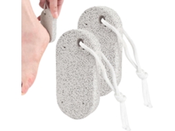 Pedra-pomes para cuidados com a pele, amaciante natural com textura profissional e resistente