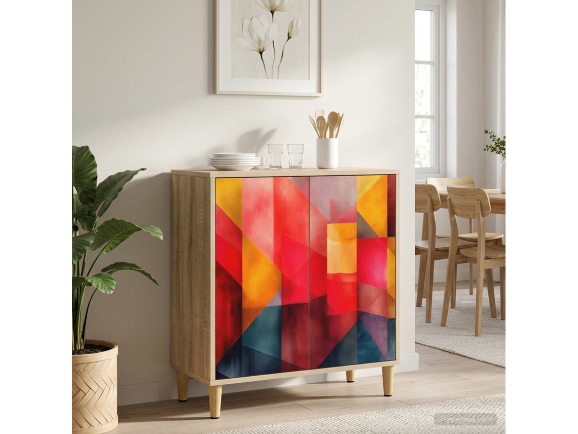 Vidaxl Buffet Heesch Sonoma 69 X 33 X 75 Cm Derivados De Madeira