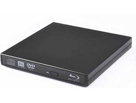 Drive Ótica Externa DVD BD-RW Q-SNEAK U20BLRDRWB Preto