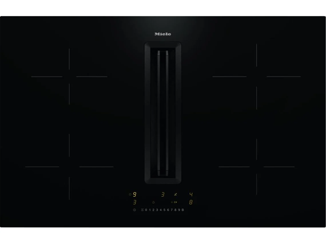 Placa de Indução MIELE KMDA 7272 (Elétrica - 80 cm - Preto)