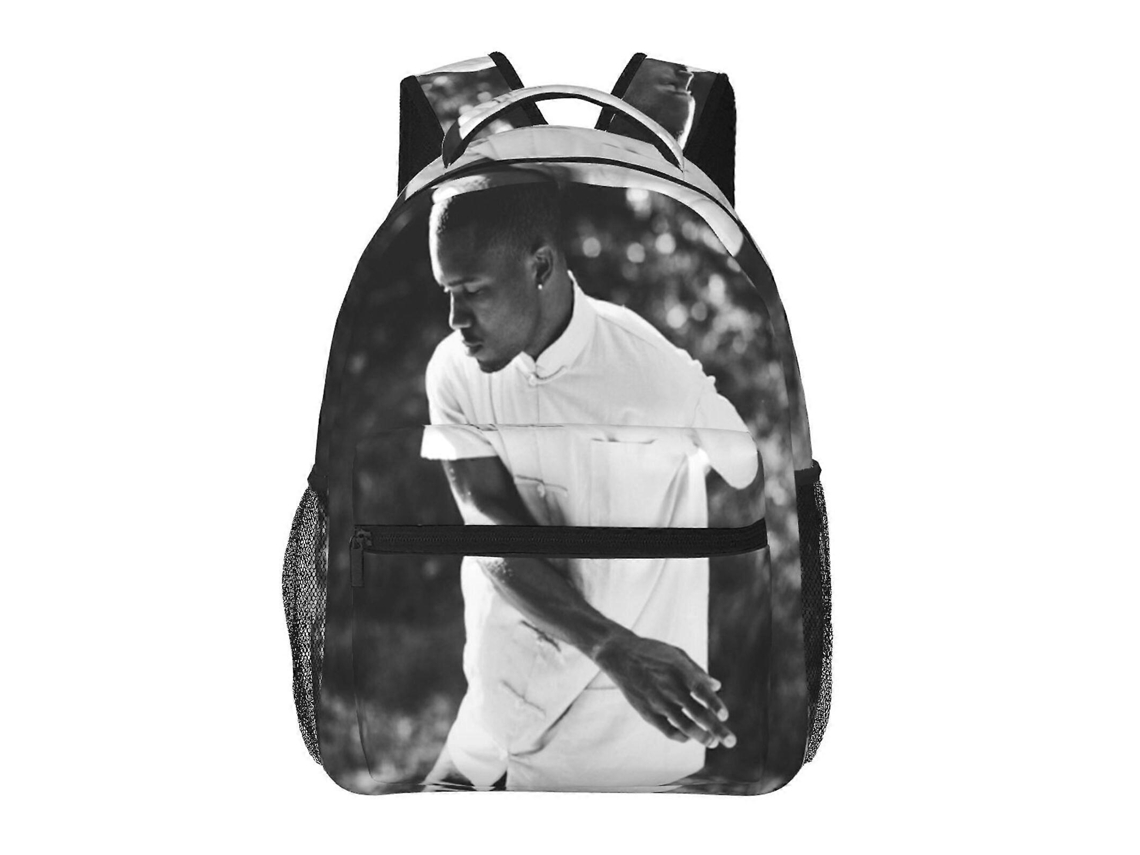 Mochila Frank Ocean I30 Para Estudantes, Leve E Resistente, Impermeável E Com Alça De Ombro Ajustável K30