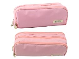 Estojo para Lápis, 2 Compartimentos, com Zíper, com Bolsos AQUAFORGE