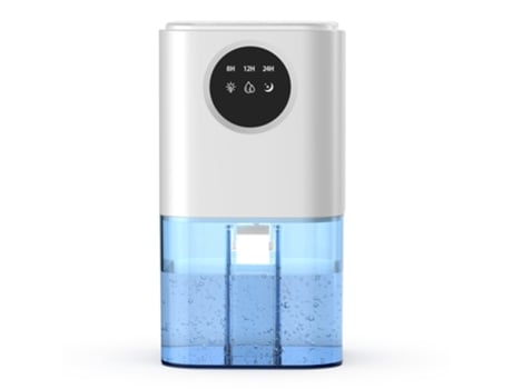 Desumidificador Para Quarto, Capacidade De 1700 Ml, Com Indicador Led E Funcionamento Ultra Silencioso, Modelo Preto