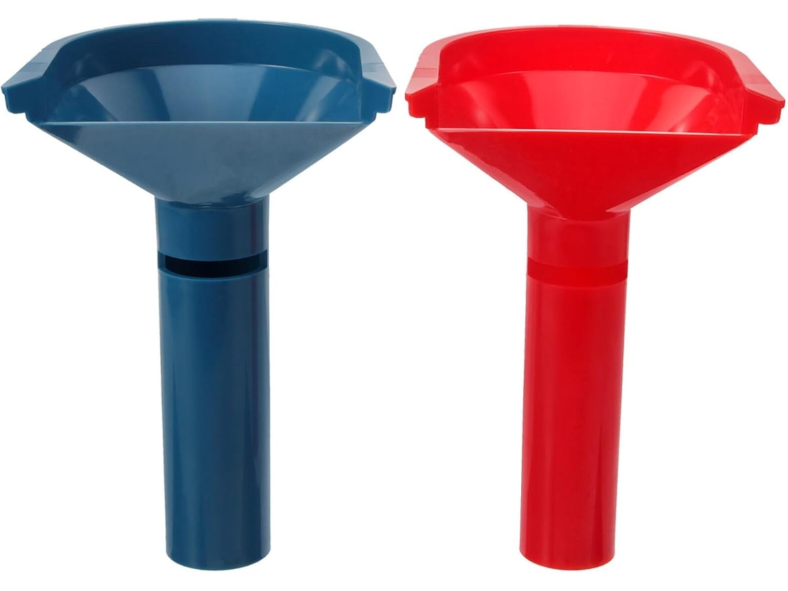 Conjunto De 2 Funis Organizadores Para Contador E Dispensadores De Moedas. Leve E Portátil.