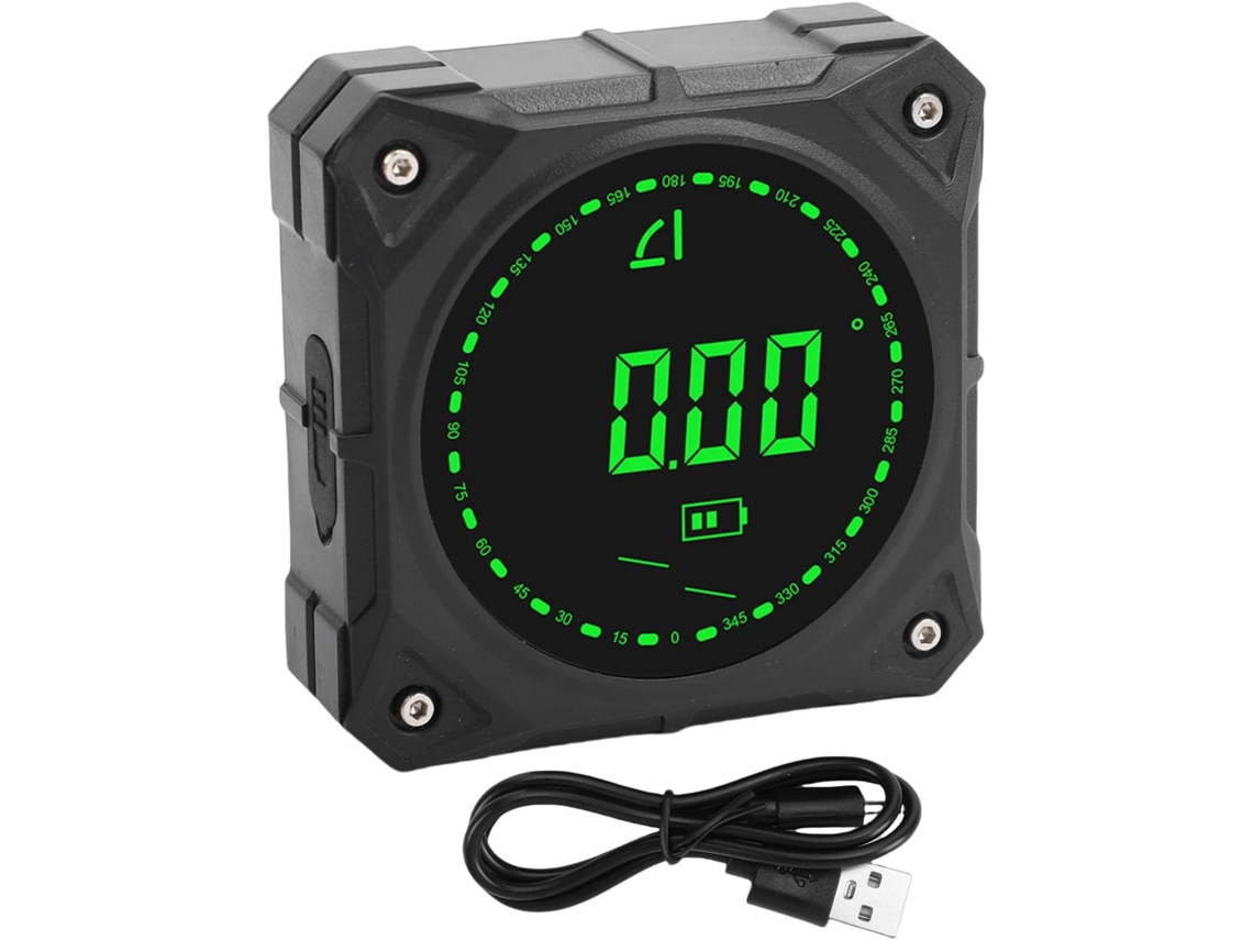 Detector De Ângulo Digital, Inclinômetro De Nível Magnético