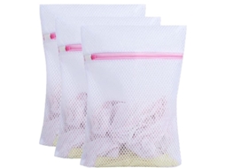 Conjunto de 3 sacos BRILVIBERA para roupa suja, proteção de roupas, sapatos, meias, sutiãs, 23x30cm
