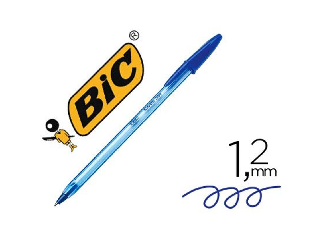 Caneta Esferográfica BIC Cristal Soft Azul